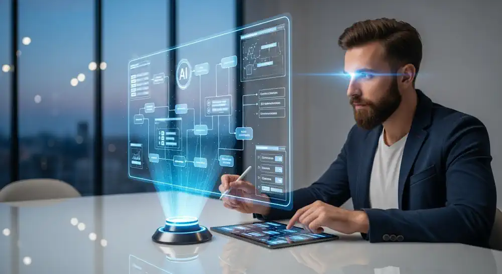 An AI-created Workflow Design